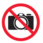 P56 "Запрещается пользоваться фотоаппаратом" 200х200 пленка купить в Челябинске